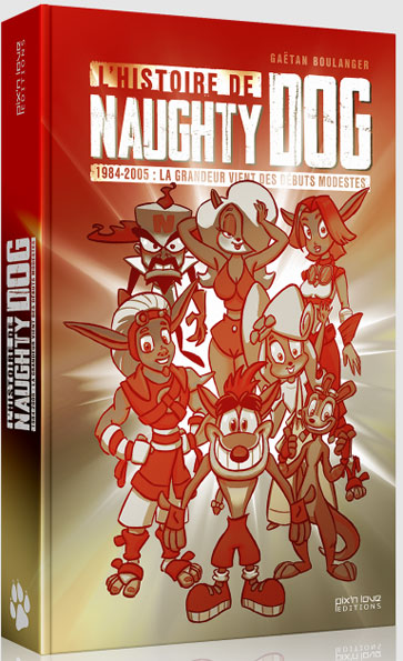 Livre Artbook Naughty Dog collection pixnlove 2021 artbook livre histoire de naughty dog collection nouveaute 2021