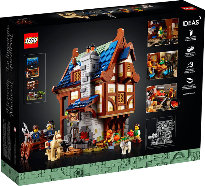 collection lego ideas medieval blacksmith moyen age