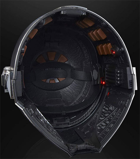 interieur casque star wars mandalorian