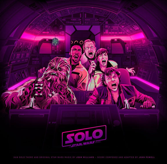 solo star wars story vinyle LP Mondo edition ost soundtrack bande originale 2LP