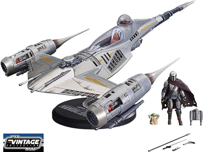 Figurine mandalorian star wars vintage collection