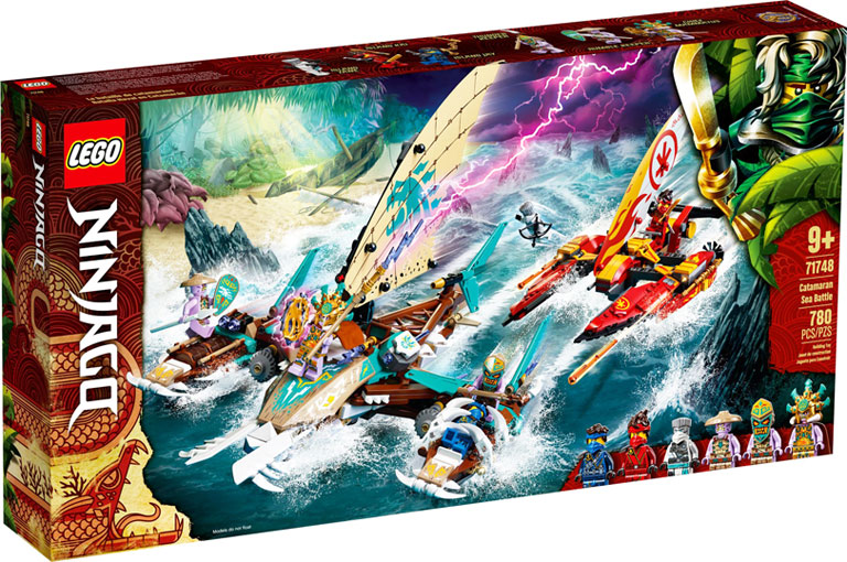 Lego Ninjago bataille catamarans 71748