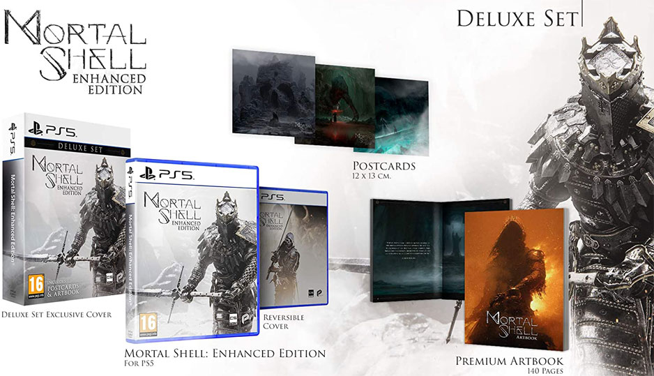 Mortal Shell PS5 Xbox edition collector enhanced edition artbook