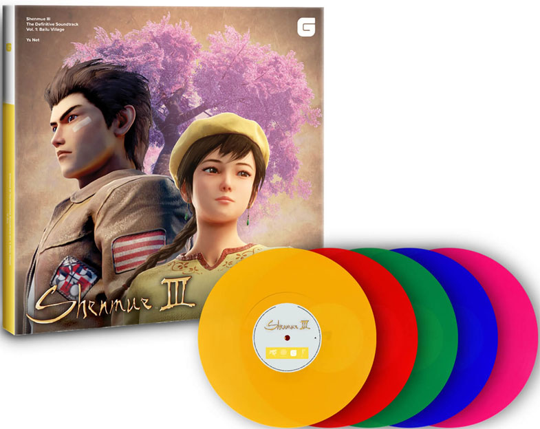 Shenmue III vinyl LP definitive edition deluxe soudtrack ost bande originale