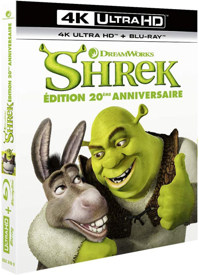 Shrek blu ray 4k ultra hd 2021