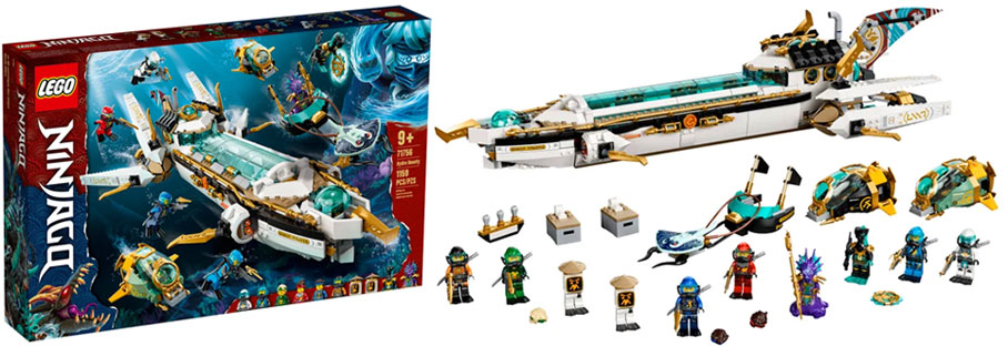 nouveau lego ninjago 71756