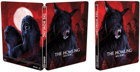steelbook 4k hurlement joe dante film horreur loup garou