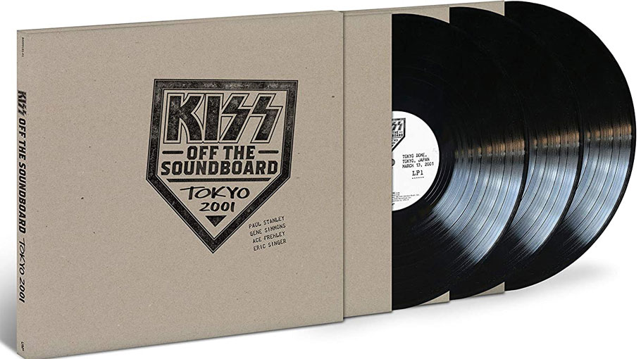 Kiss off the soundboard Coffret Live vinyle LP tokyo 2001