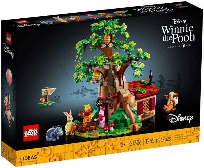 Lego disney winnie the pooh lourson LEGO ideas 21326