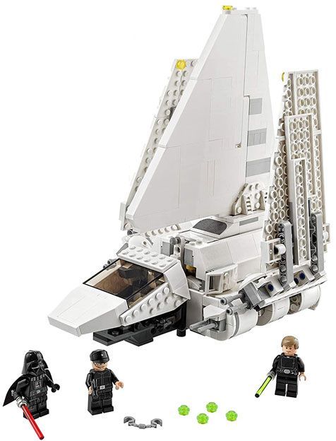 collection lego star wars figurine dark vadore luke sabre laser