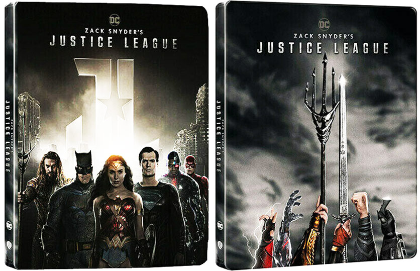 zack snyder justice league edition steelbook 4k collector ultra hd