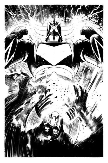 Goldorak serigraphe edition collector kana 2022 manga bd