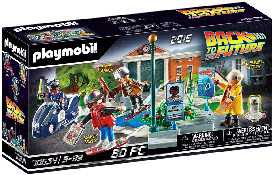 Playmobil 70634 retour vers le futur pack personnage
