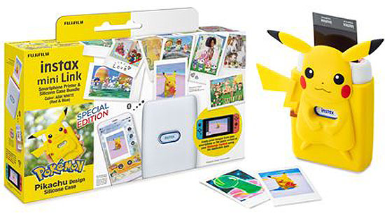 instax pikachu appareil photo instantane