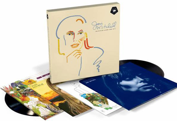 joni mitchell box delxue limited edition 4LP 4CD