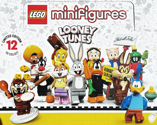 Figurine Lego 71030 la collection Looney Tunes serie mini figurine LEGO looney toones warner bros 71030