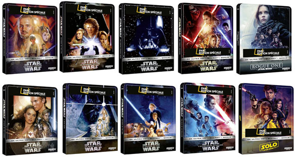 4k star wars steelbook france fr precommande achat fnac