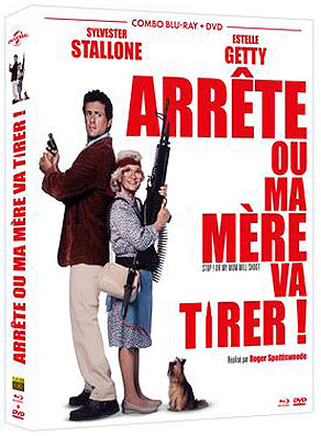 Arrete ou ma mere va tirer comedie film stallone bluray dvd
