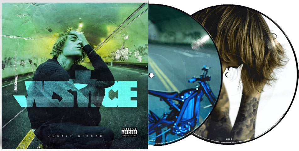 Bieber Justice nouvel album edition limitee vinyle lp 2021