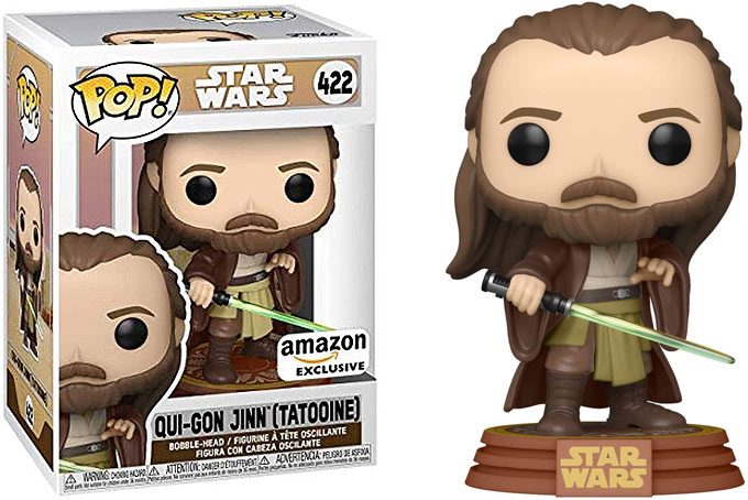 Funko pop exclusive star wars qui gon jinn