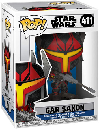 Funko pop star wars gar saxon clone wars