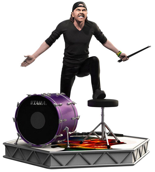 Metallica figurine statue ediiton collector limitee lars ulrich