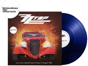 ZZ Top Vinyle LP Live At The Capitol Theatre Paaic 1980