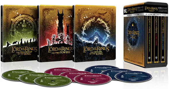 steelbook 4k lotr 2020 precommande achat noel 2020