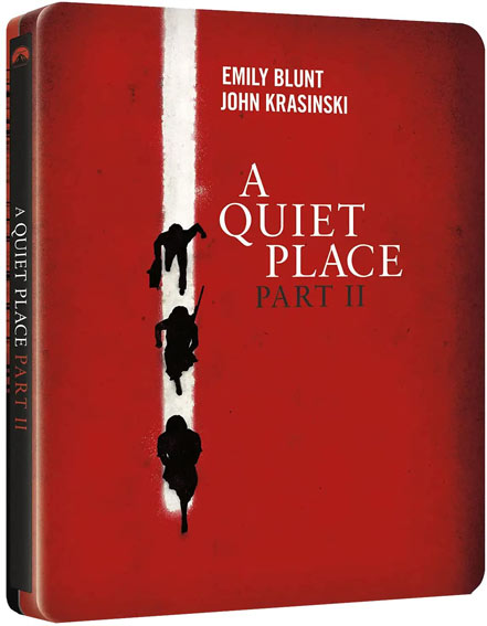 A quiet place part II steelbook Blu ray 4K Ultra HD