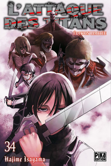 Attaque des titans edition limitee tome 34