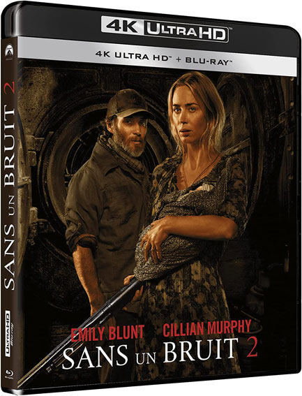 Sans un bruit 2 steelbook bluray 4k film 2021