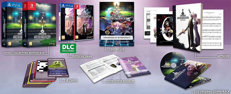 Sword of the necromancer edition ultra collector nintendo Switch PS4