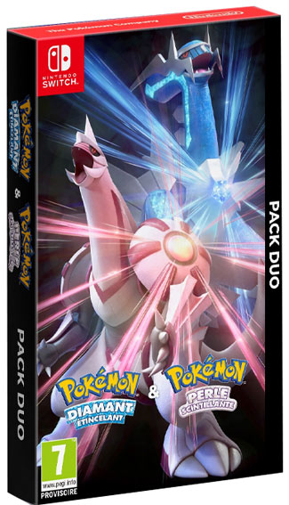 nintendo switch pokemon diamant etincelant perle scintillante pack