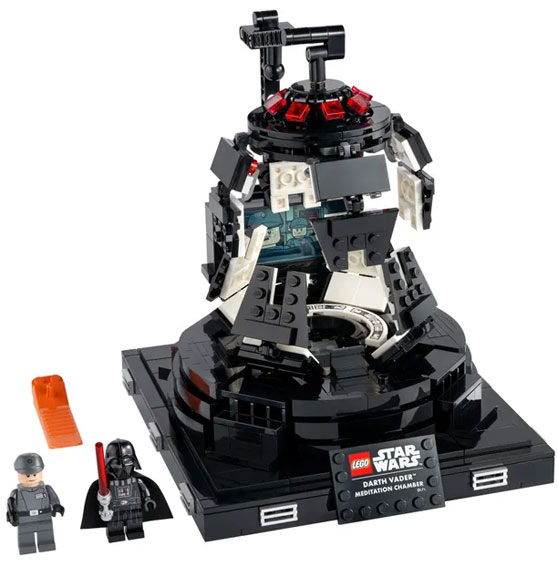 nouveau lego collector ucs dark vador meditation chamber