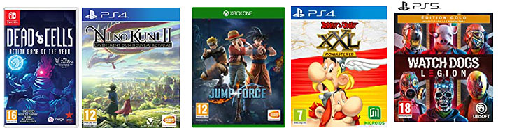 solde jeux video amazon
