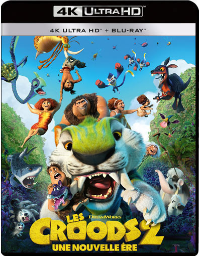 Croods 2 bluray DVD 4k Ultra HD