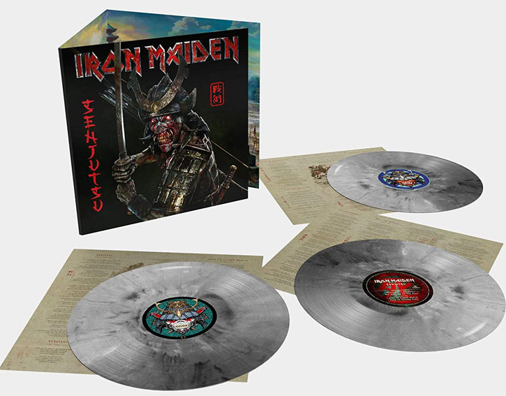 Iron mainden Senjutsu edition triple vinyle 3LP limitee
