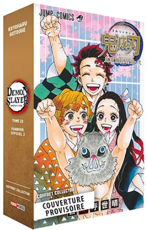 demon slayer t23 tome 23 edition collector limitee manga