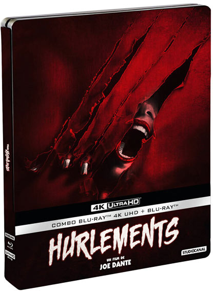 hurlement steebook bluray 4k ultra hd