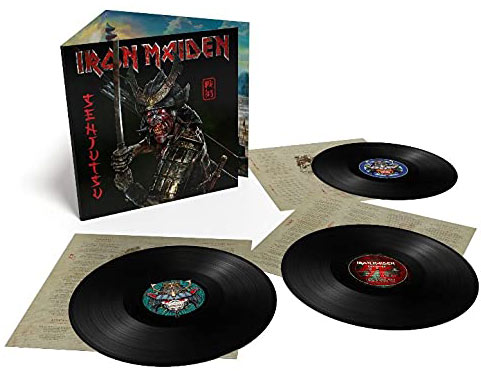 iron maiden senjutsu 3LP edition 2021