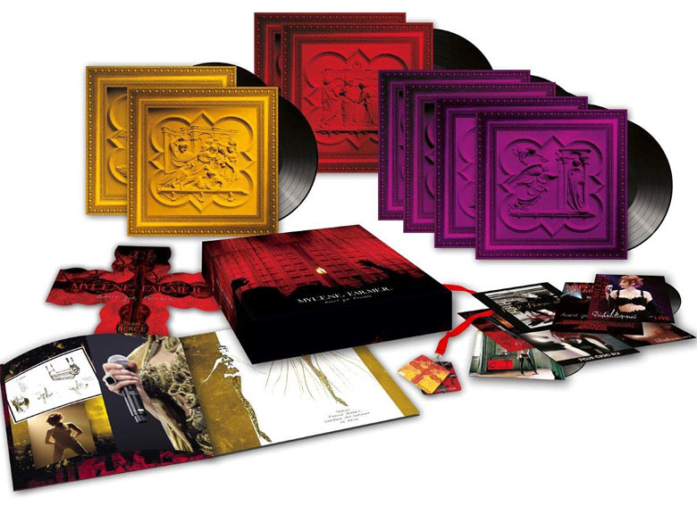 mylene farmer Avant que l ombre Coffret 7 vinyles Edition Integrale Collector Limitee