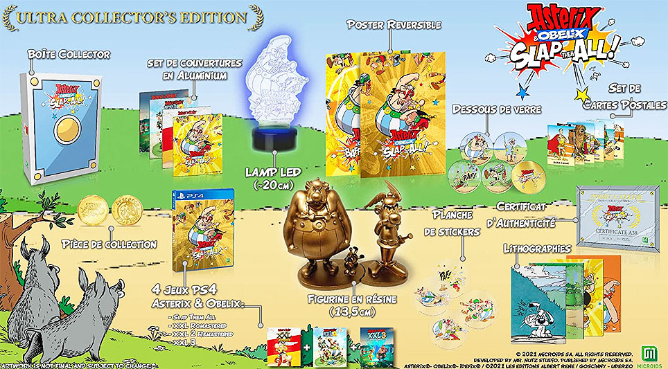 Asterix baffez les tous coffret edition ultra collector limitee