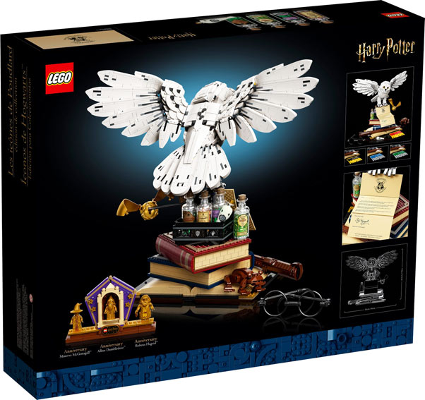 Lego Harry potter 76391 chouette icone de poudlard