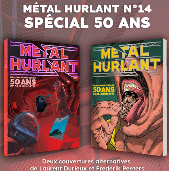 Metal hurlant speciale 50 ans edition collector 2025 t14 vol 14
