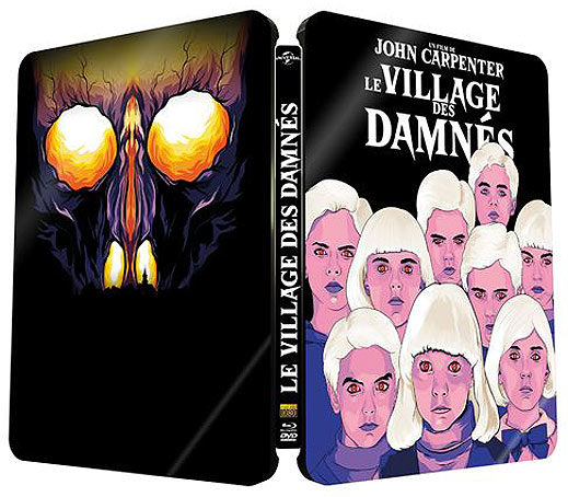 Steelbook collector village des damnes carpenter bluray fnac