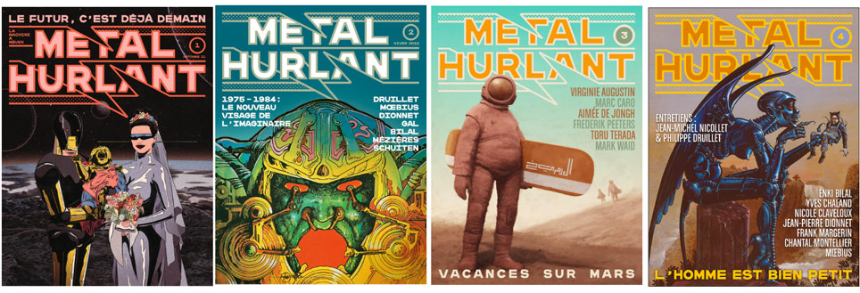 magazine metal hurlant coffret collector