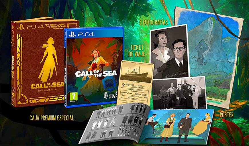 Call of the Sea edition collector PS4 PS5