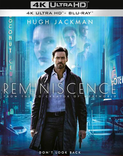 Reminiscence Blu ray 4K Ultra HD edition steelbook collector