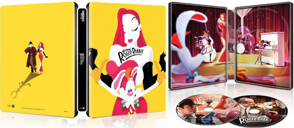 steelbook roger Rabbit Blu ray 4K Ultra HD UHD