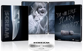 0 film horreur steelbook 4k slasher scream